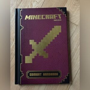Minecraft Combat Handbook - Burgundy and Gold